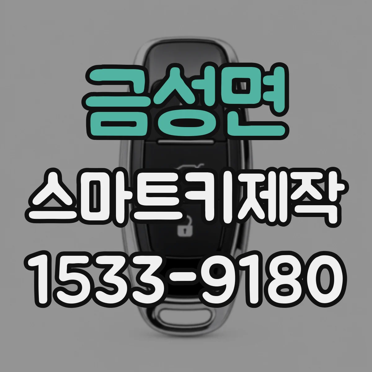 금성면 스마트키제작