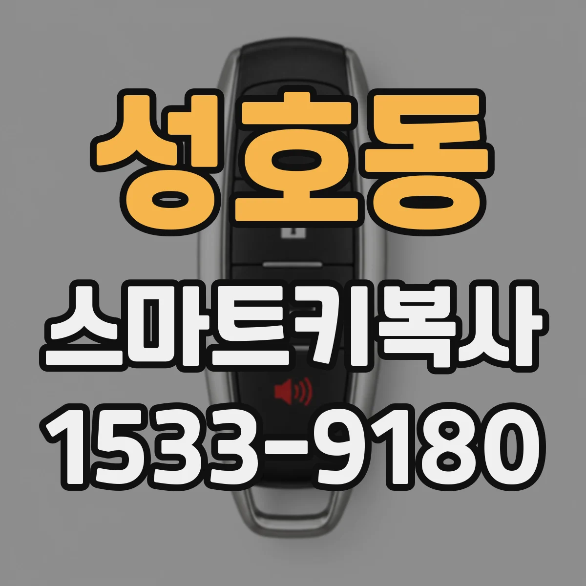 성호동 스마트키복사