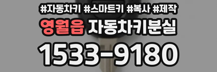 영월읍 자동차키분실