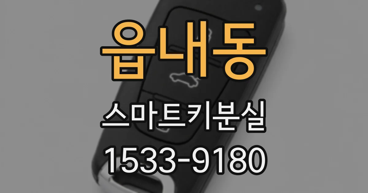 읍내동 스마트키분실