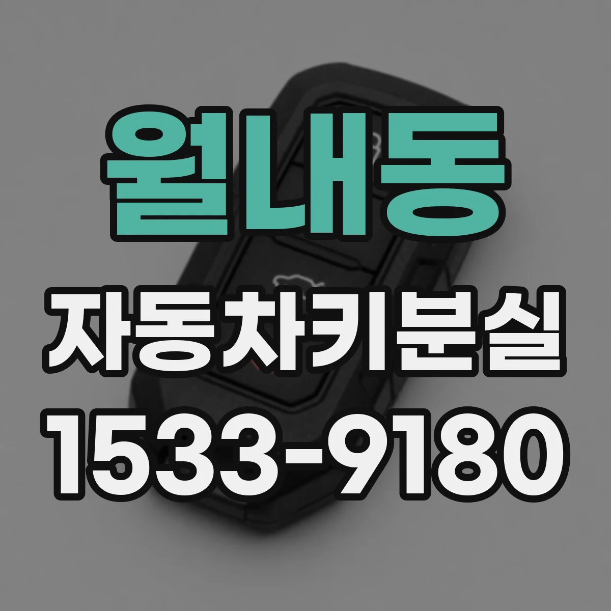 월내동 자동차키분실