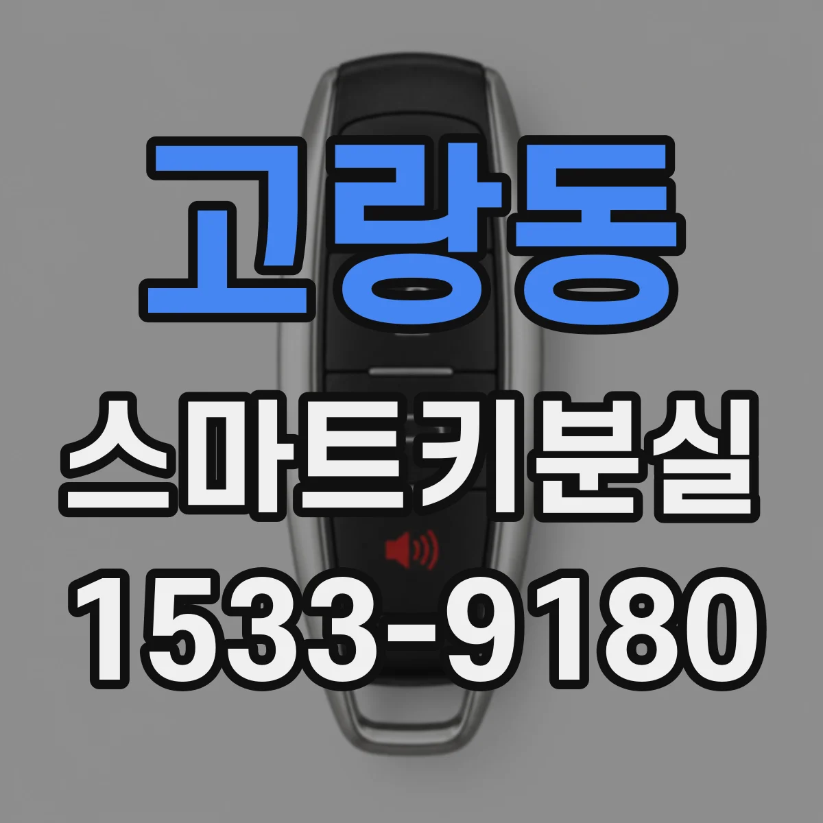 고랑동 스마트키분실