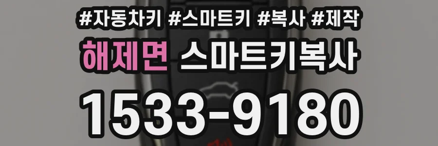 해제면 스마트키복사
