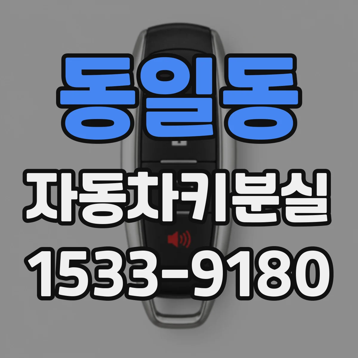 동일동 자동차키분실