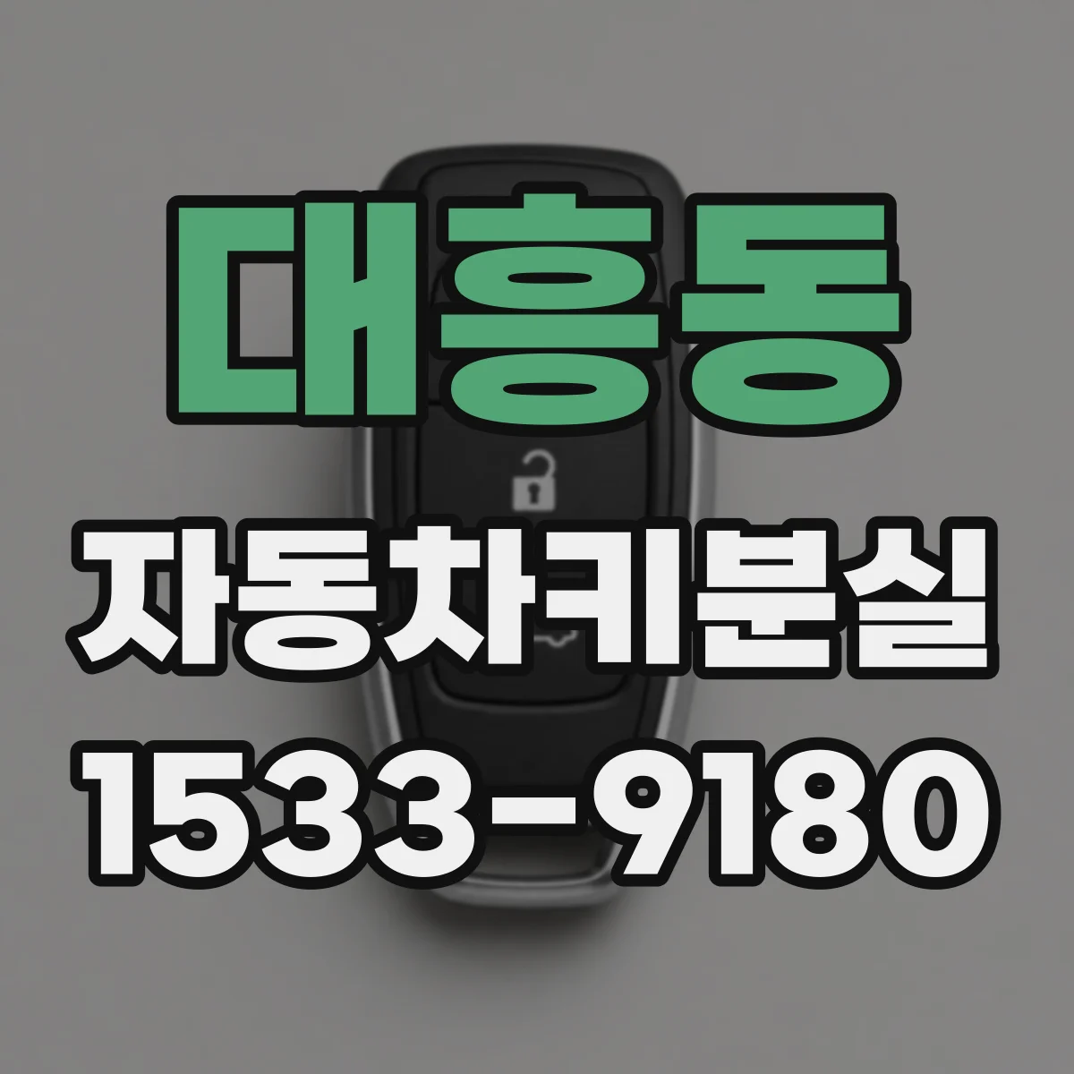 대흥동 자동차키분실