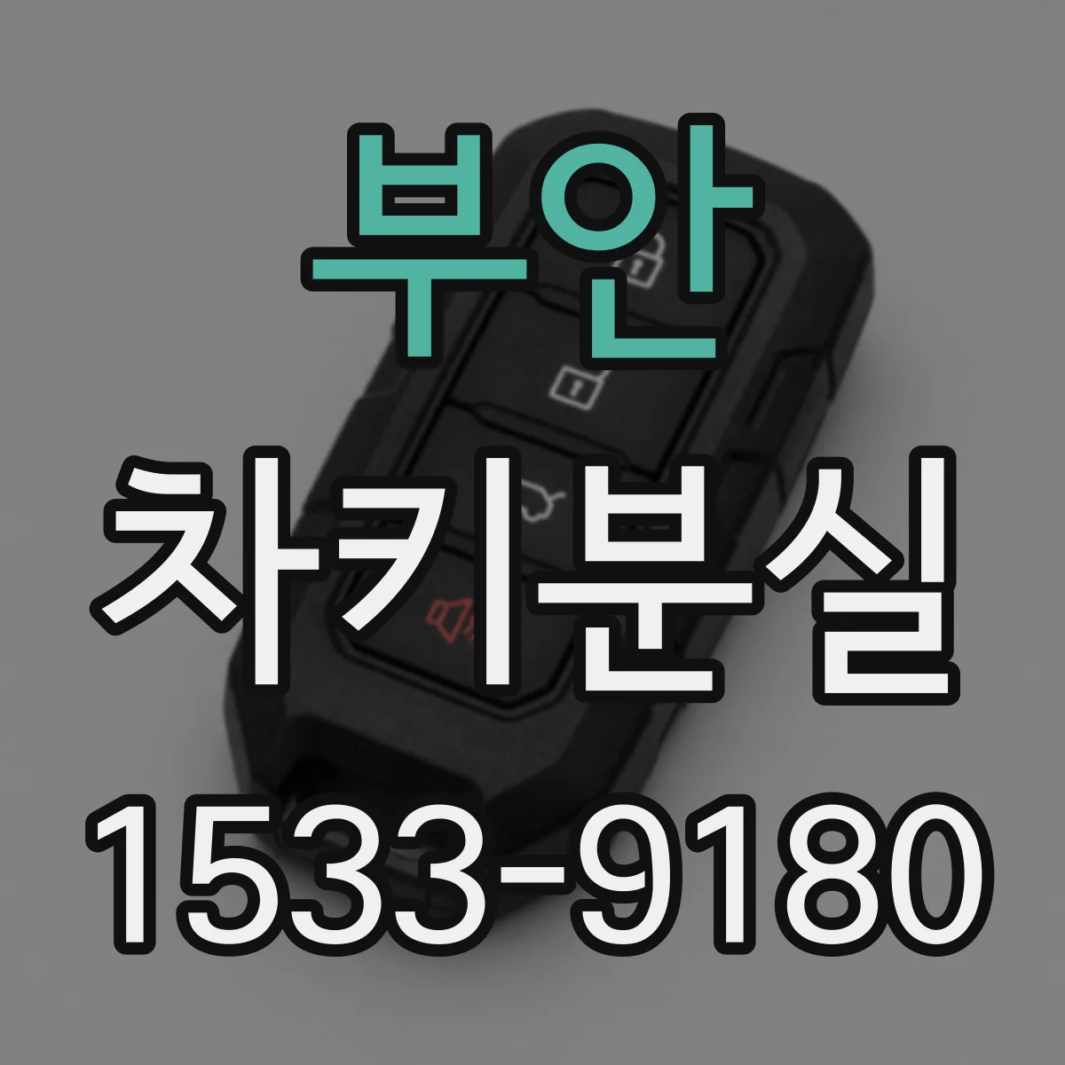 부안 차키분실