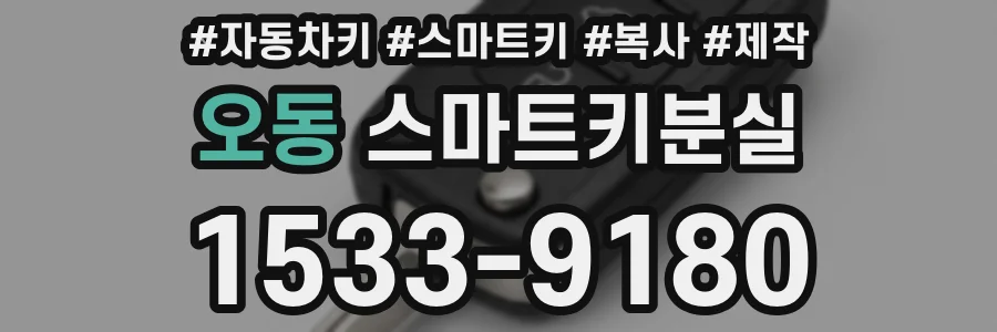 오동 스마트키분실