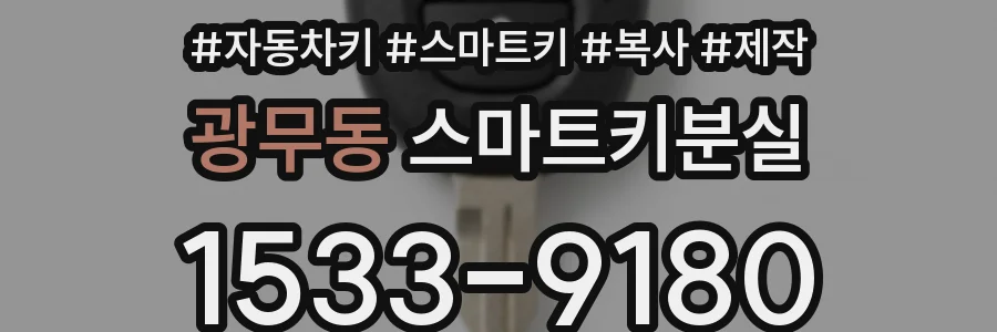 광무동 스마트키분실