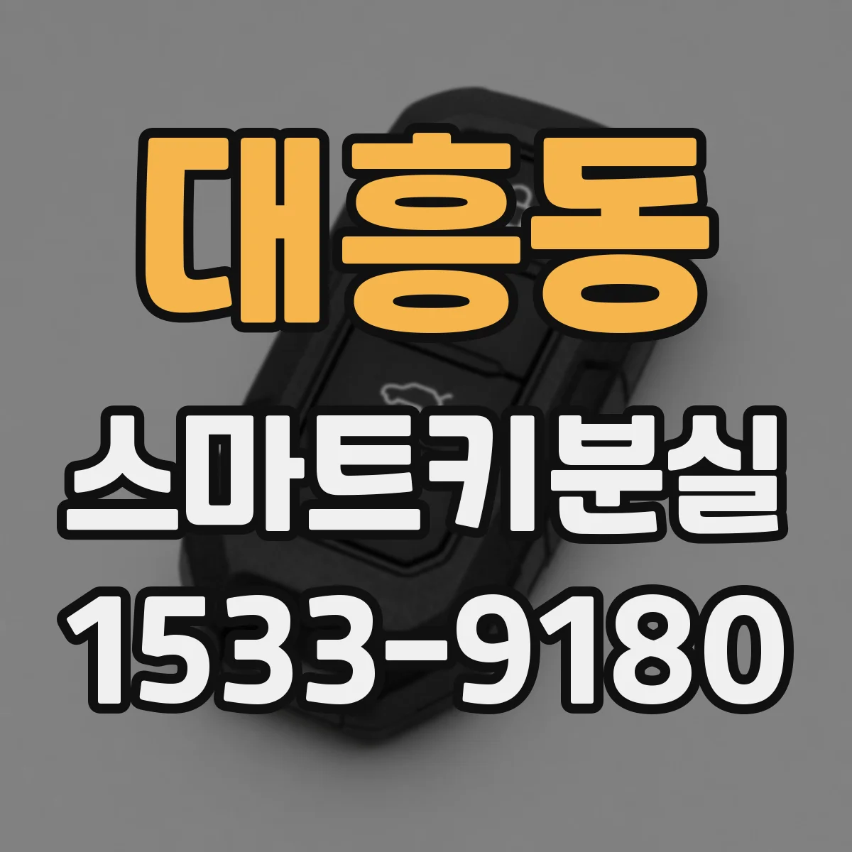 대흥동 스마트키분실