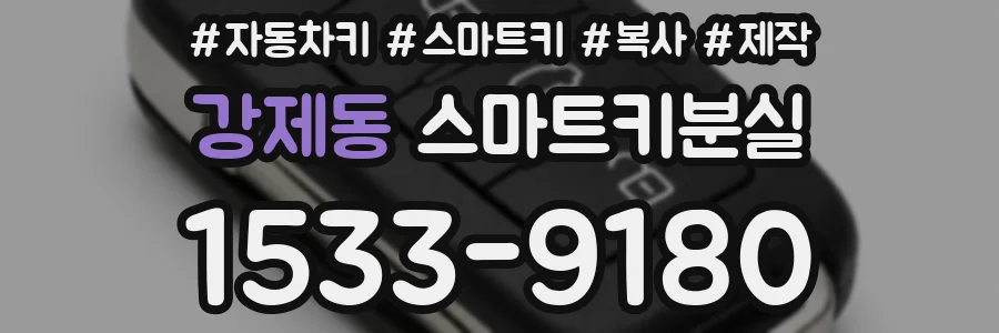 강제동 스마트키분실