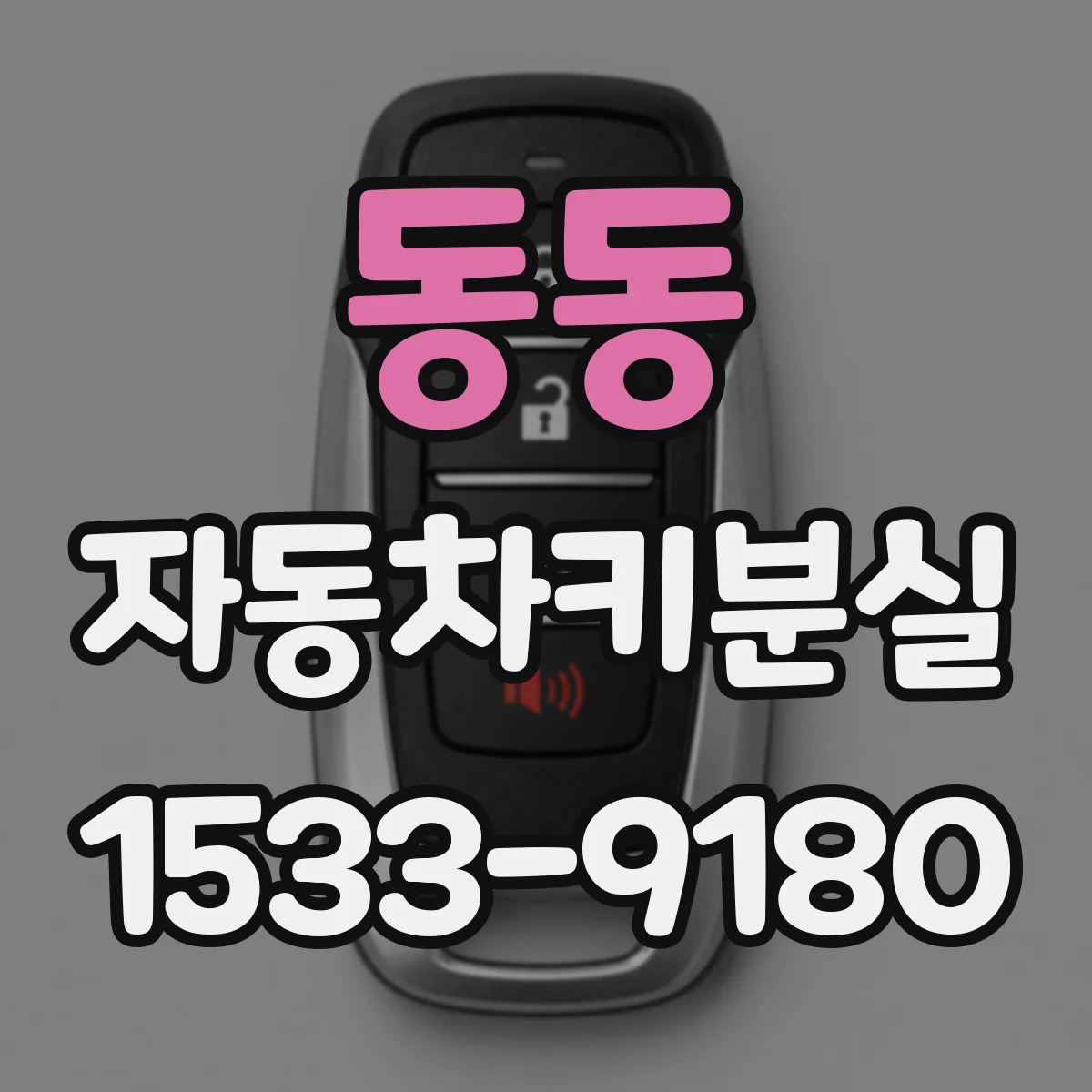 동동 자동차키분실