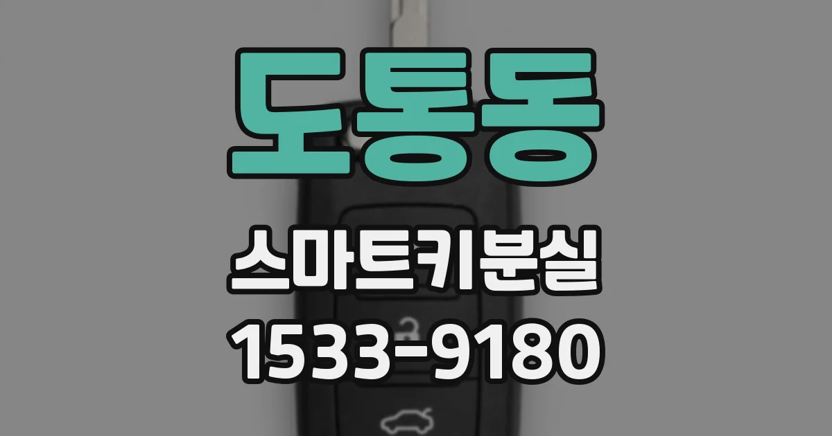 도통동 스마트키분실