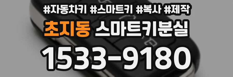 초지동 스마트키분실
