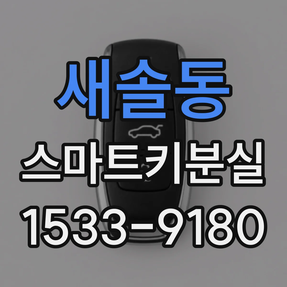 새솔동 스마트키분실