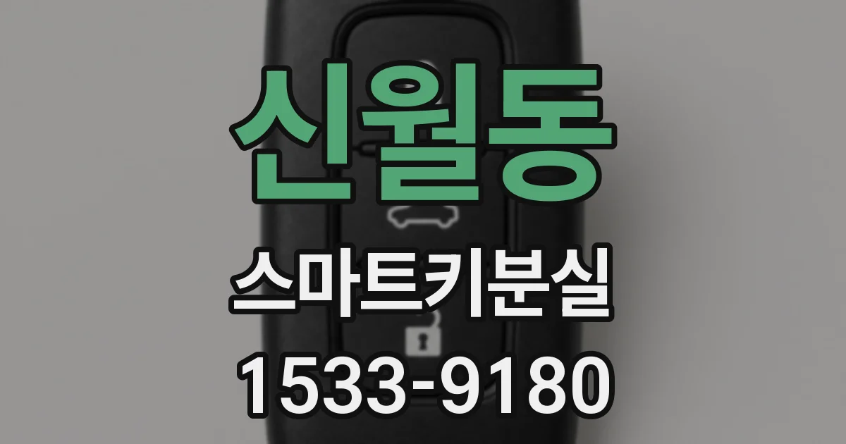 신월동 스마트키분실