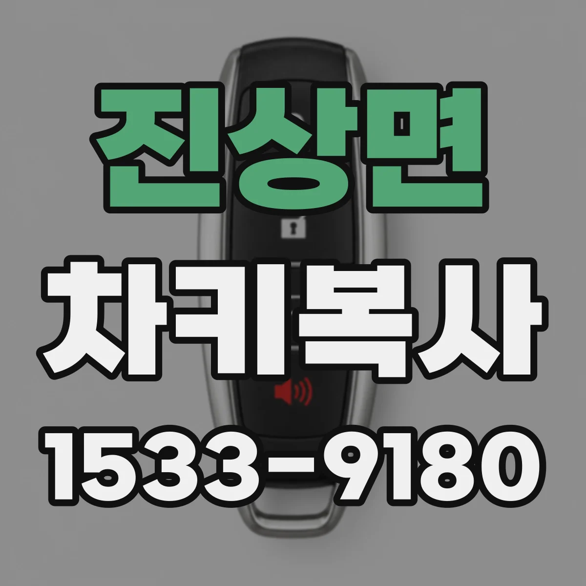 진상면 차키복사