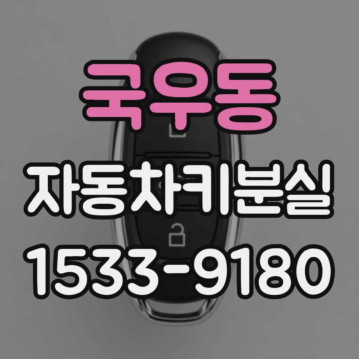 국우동 자동차키분실