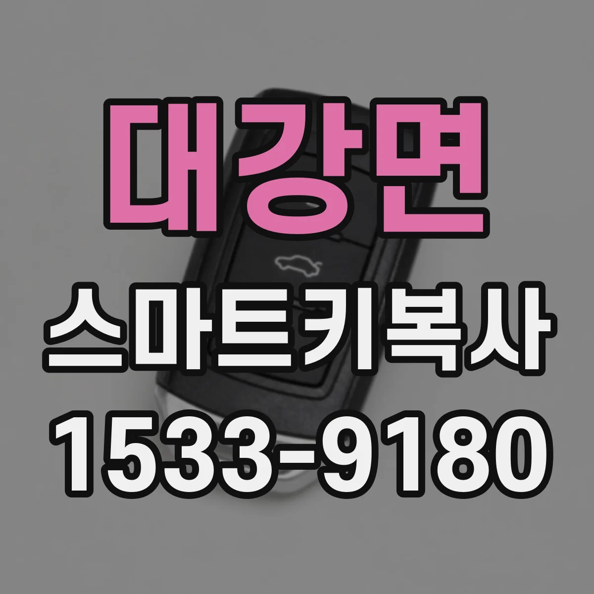 대강면 스마트키복사