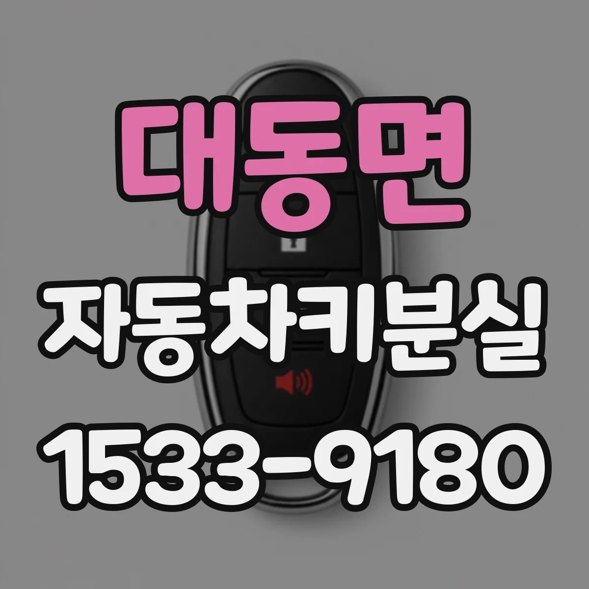 대동면 자동차키분실
