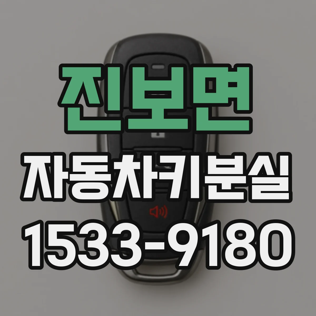진보면 자동차키분실