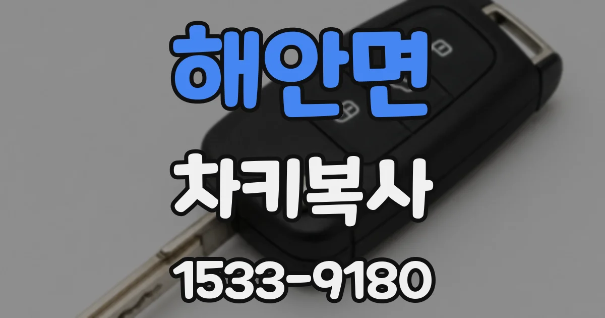 해안면 차키복사