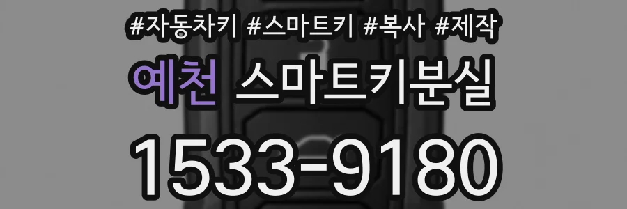 예천 스마트키분실