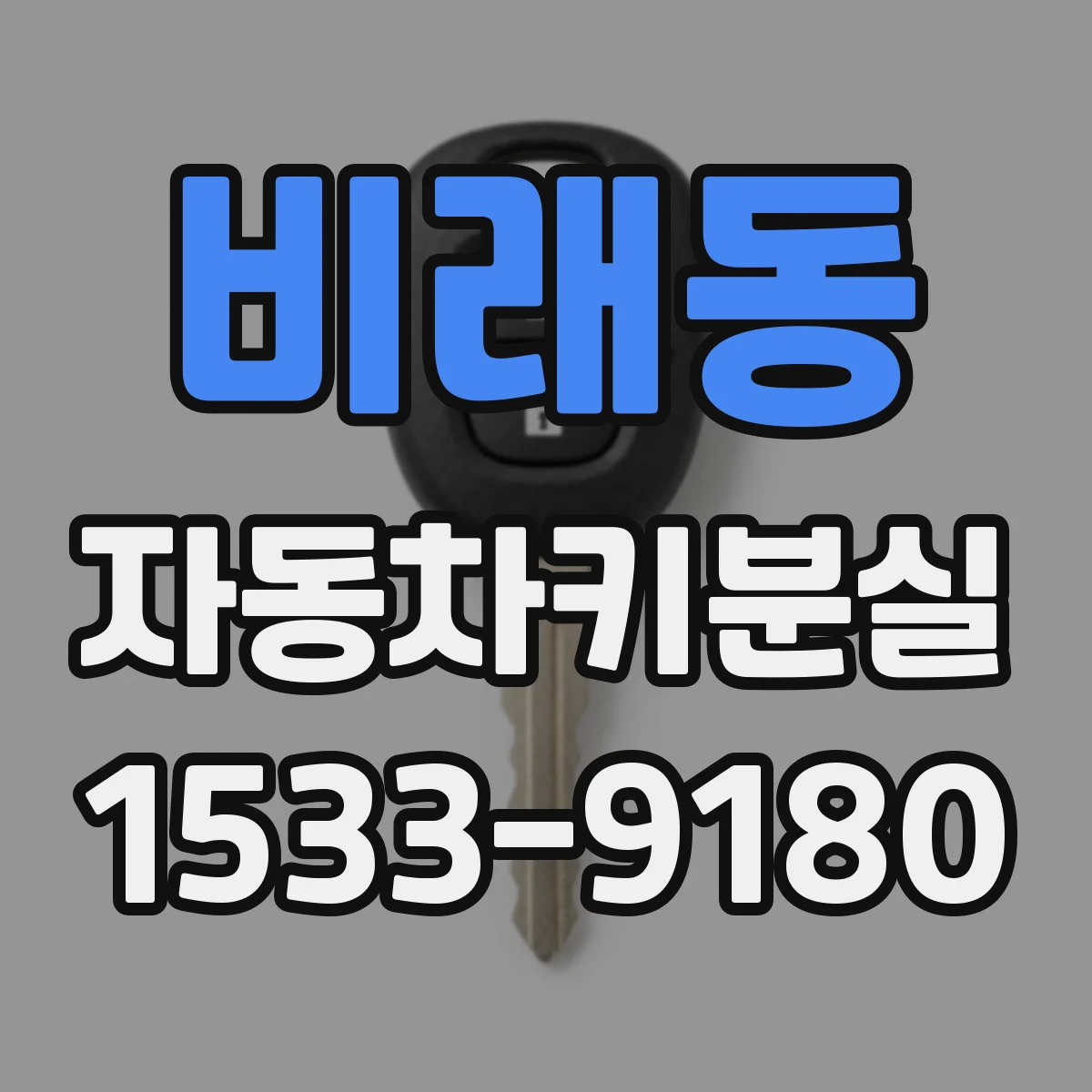 비래동 자동차키분실