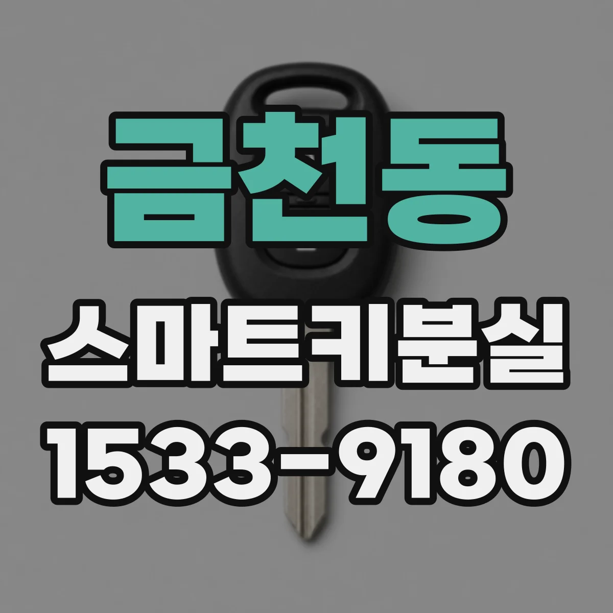 금천동 스마트키분실