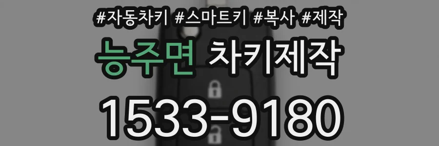 능주면 차키제작