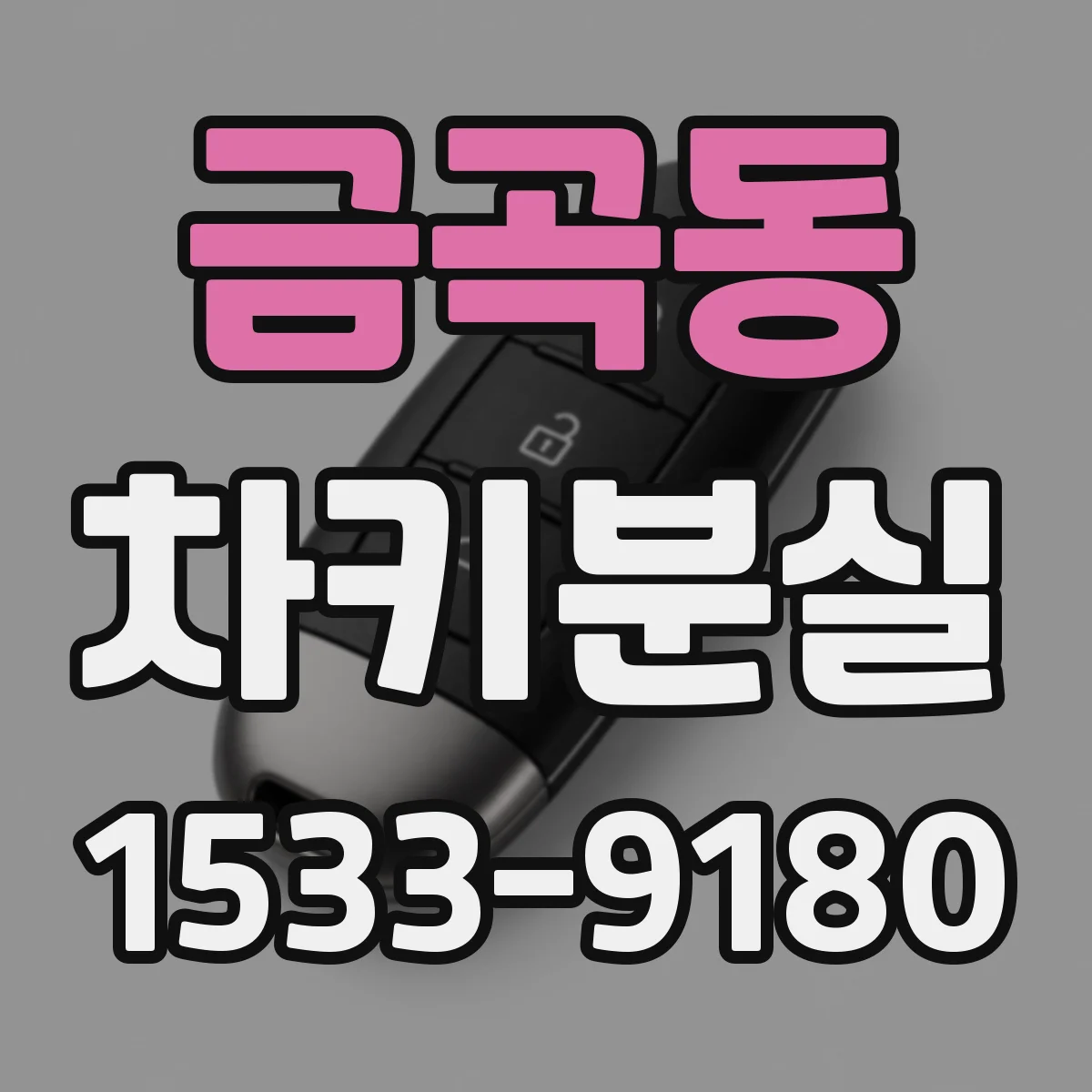 금곡동 차키분실