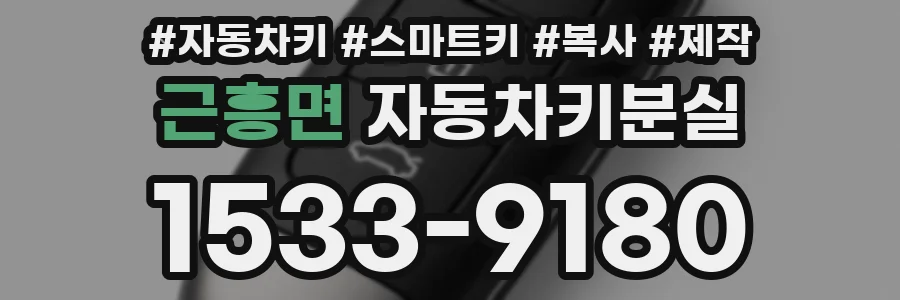 근흥면 자동차키분실