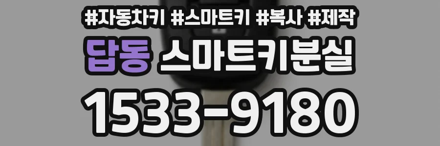 답동 스마트키분실