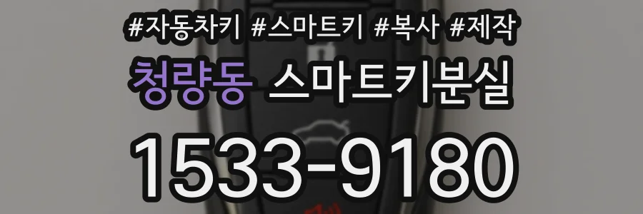 청량동 스마트키분실