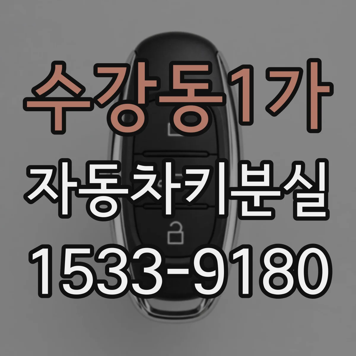 수강동1가 자동차키분실