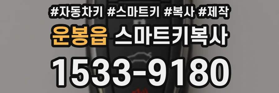 운봉읍 스마트키복사