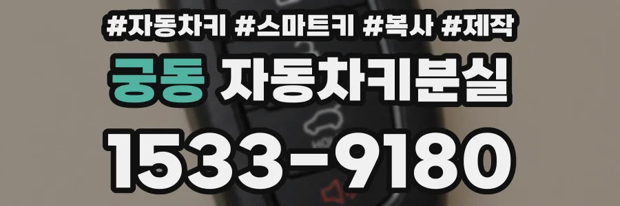 궁동 자동차키분실