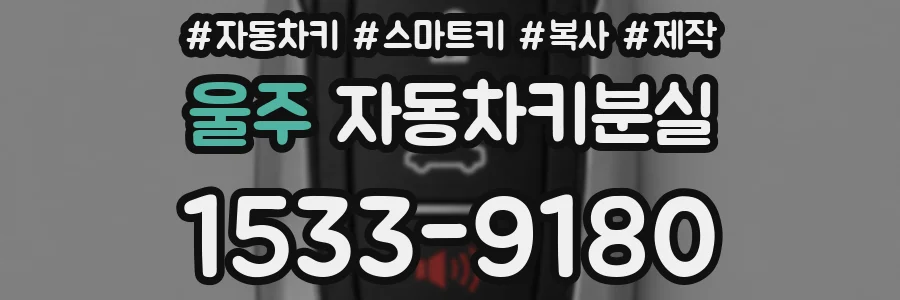 울주 자동차키분실