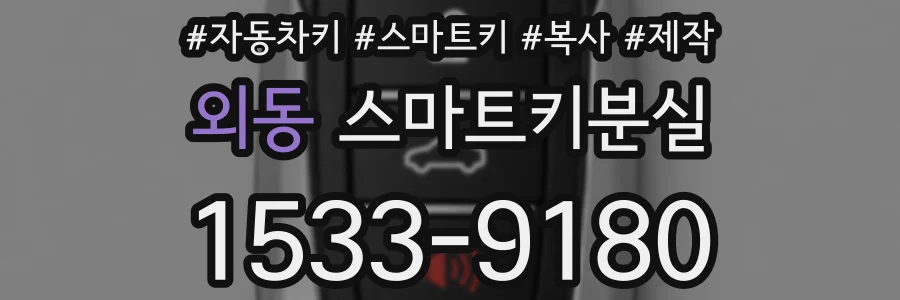 외동 스마트키분실