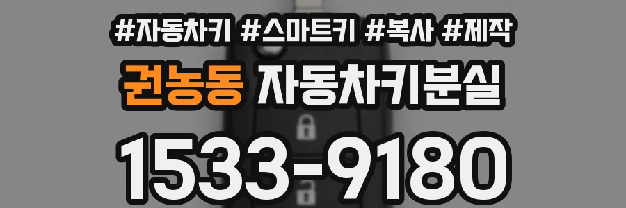 권농동 자동차키분실