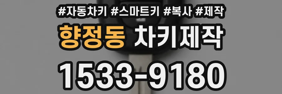 향정동 차키제작