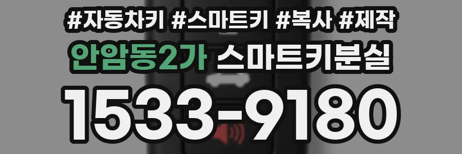 안암동2가 스마트키분실