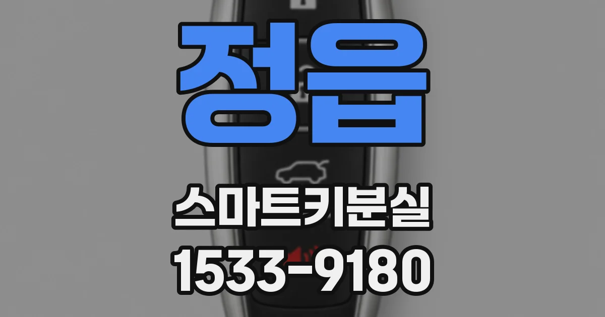 정읍 스마트키분실