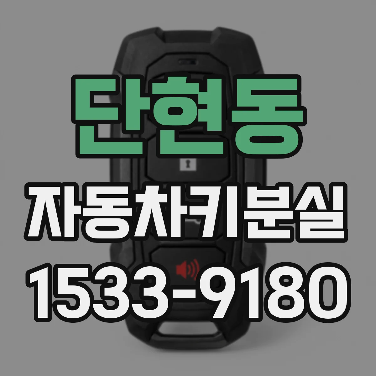 단현동 자동차키분실