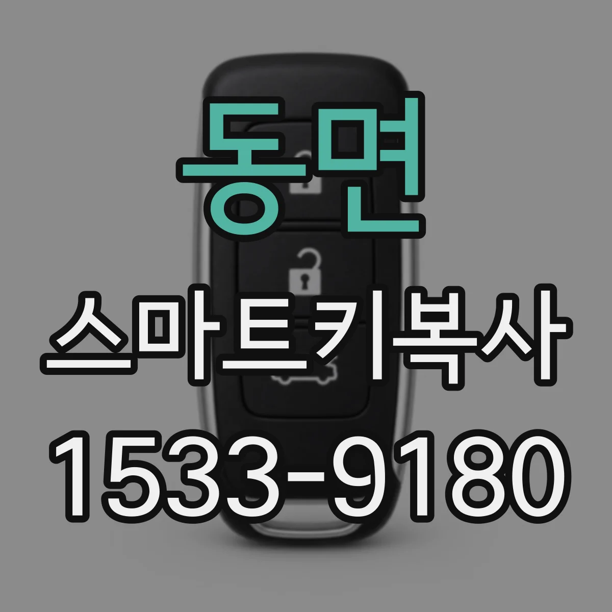 동면 스마트키복사