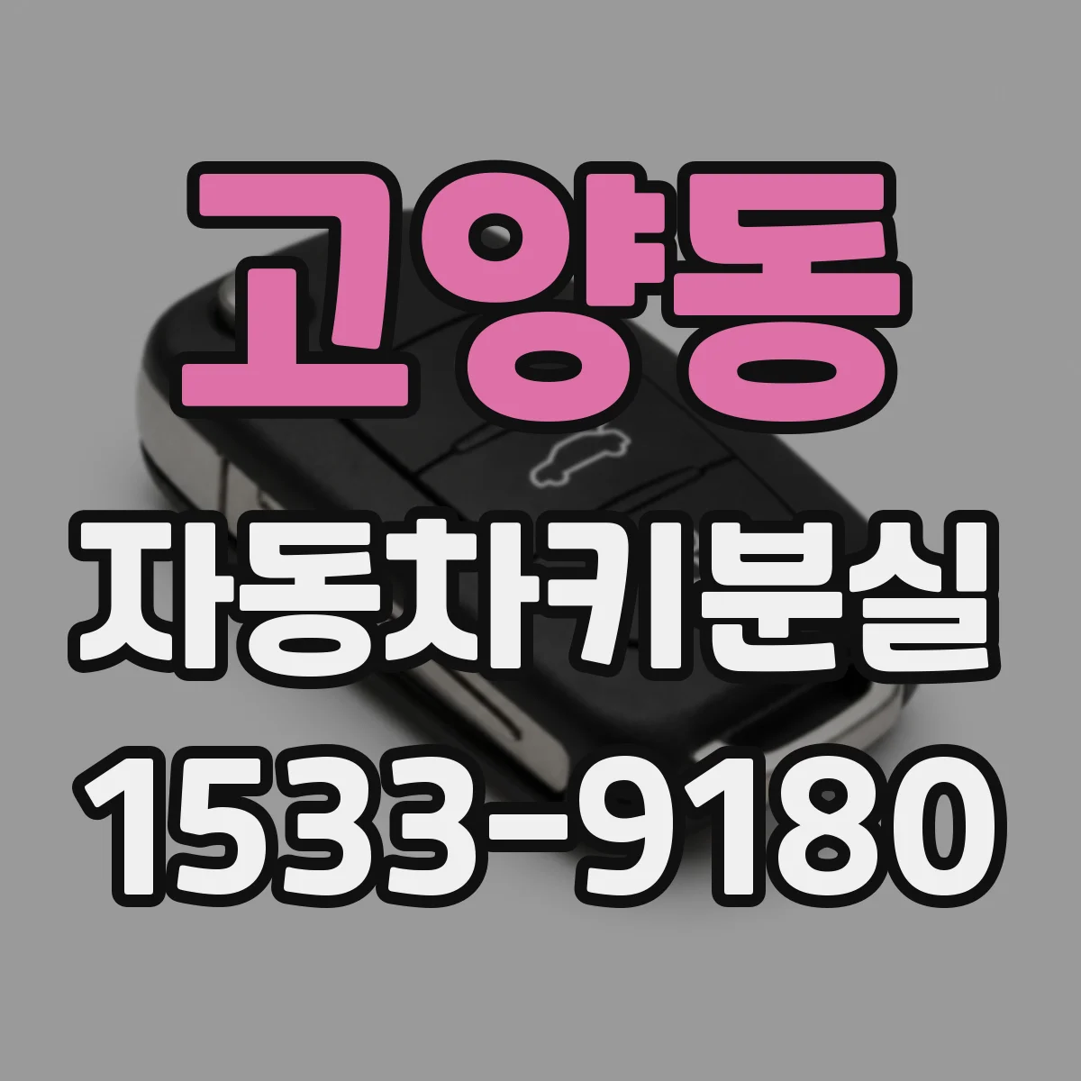 고양동 자동차키분실