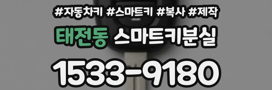 태전동 스마트키분실