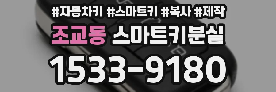 조교동 스마트키분실