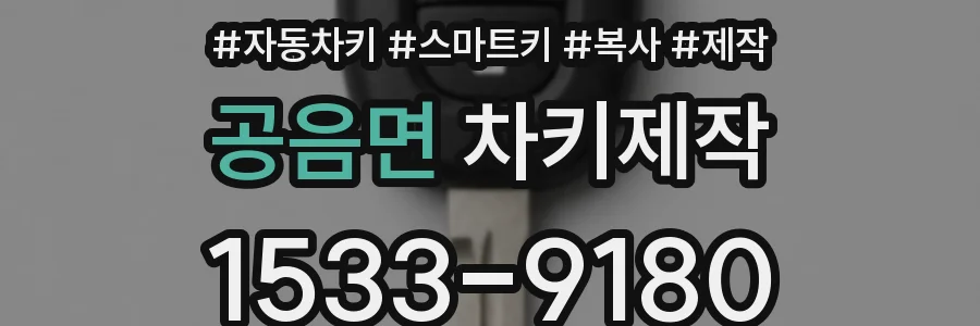 공음면 차키제작