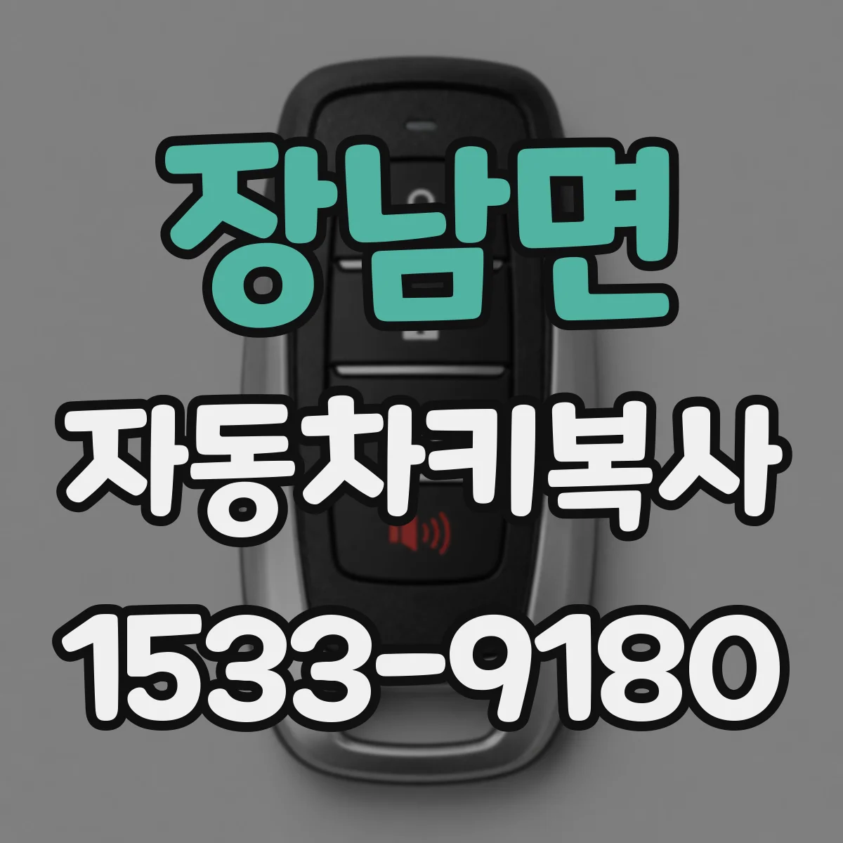 장남면 자동차키복사