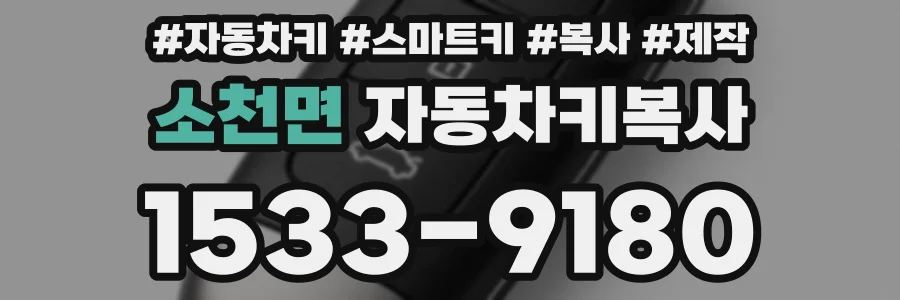 소천면 자동차키복사